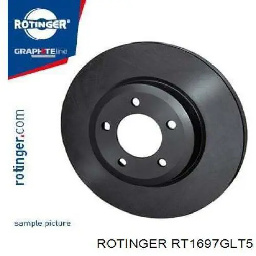 Disco do freio traseiro Rotinger RT1697GLT5 preço, a partir de 26,41 USD