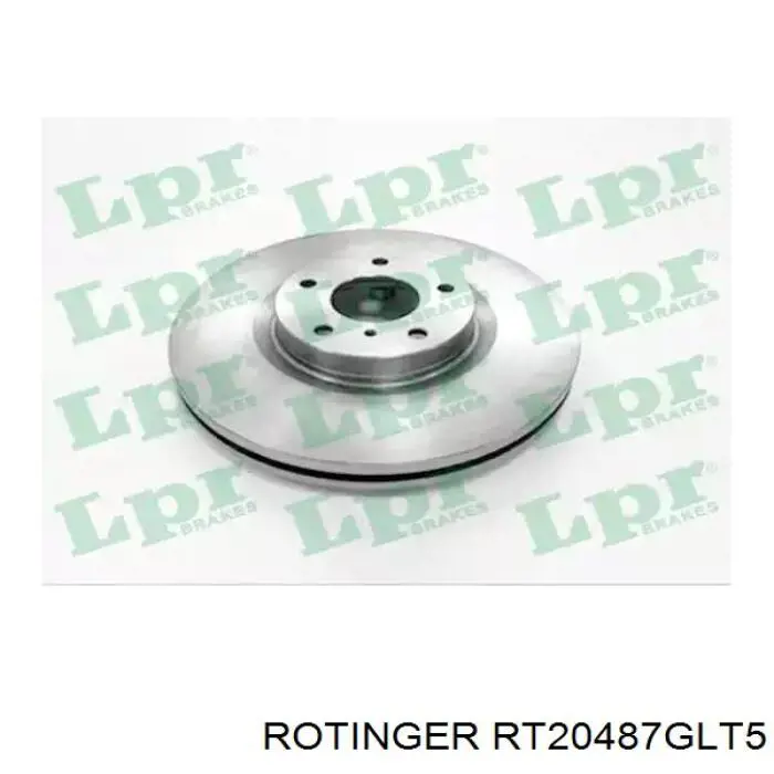 Disco do freio dianteiro Rotinger RT20487GLT5 preço, a partir de 64,02 USD