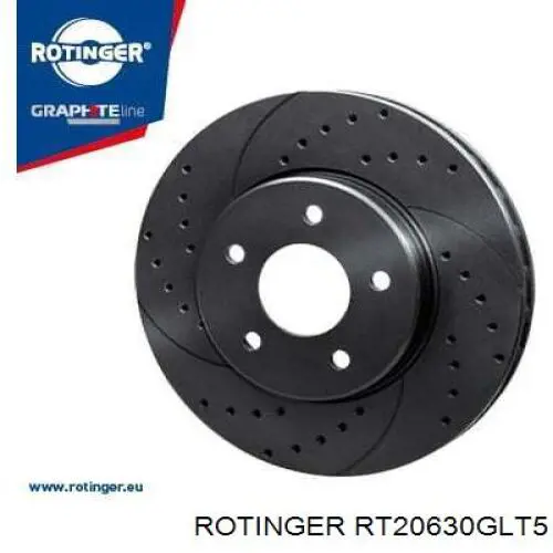 RT20630GLT5 Rotinger Disco do freio dianteiro