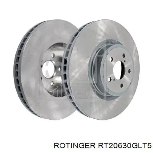 Disco do freio dianteiro Rotinger RT20630GLT5 preço, a partir de 97,60 USD