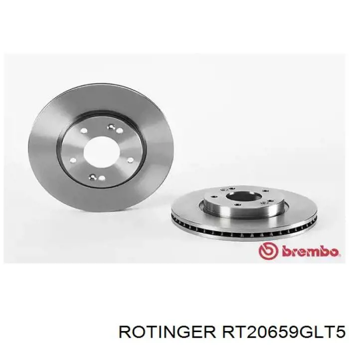 Compre RT20659GLT5 Rotinger Disco do freio dianteiro