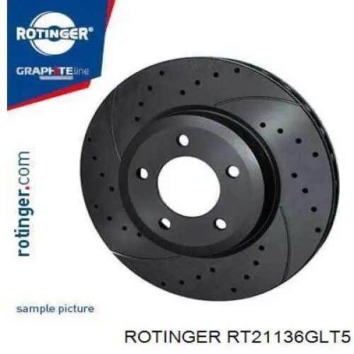 RT21136GLT5 Rotinger Disco do freio traseiro