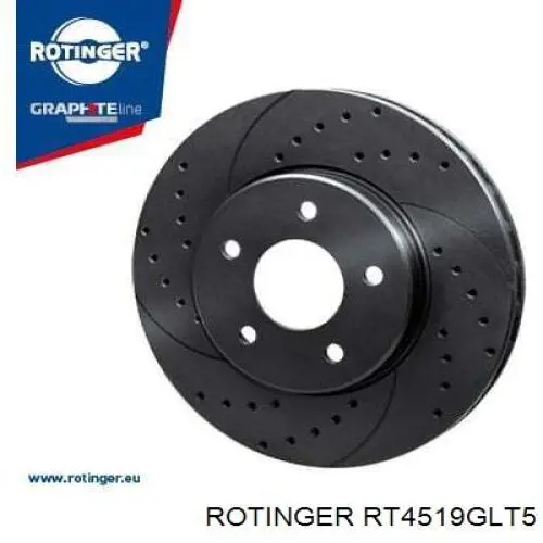 RT4519GLT5 Rotinger Disco do freio dianteiro