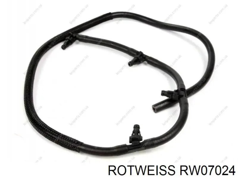 Tubo de combustível, inverso desde os injetores RW07024 Rotweiss