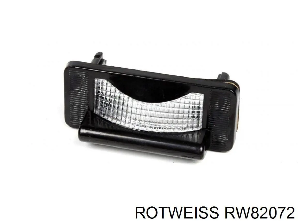 Lanterna da luz de fundo de matrícula traseira RW82072 Rotweiss