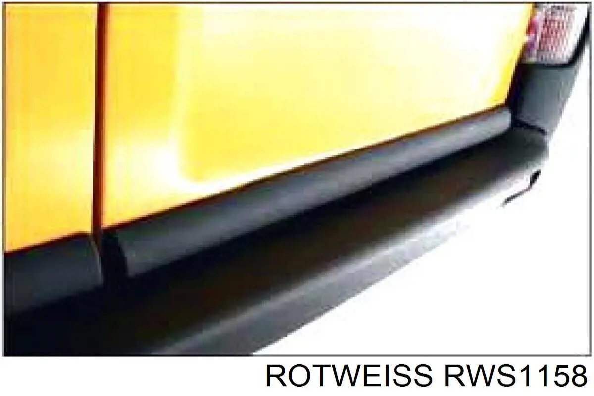 Placa sobreposta da porta dianteira esquerda Rotweiss RWS1158 preço, a partir de 44,45 USD