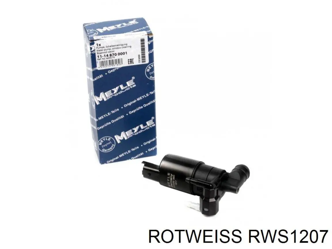 Compre RWS1207 Rotweiss Bomba de motor de fluido para lavador de vidro dianteiro