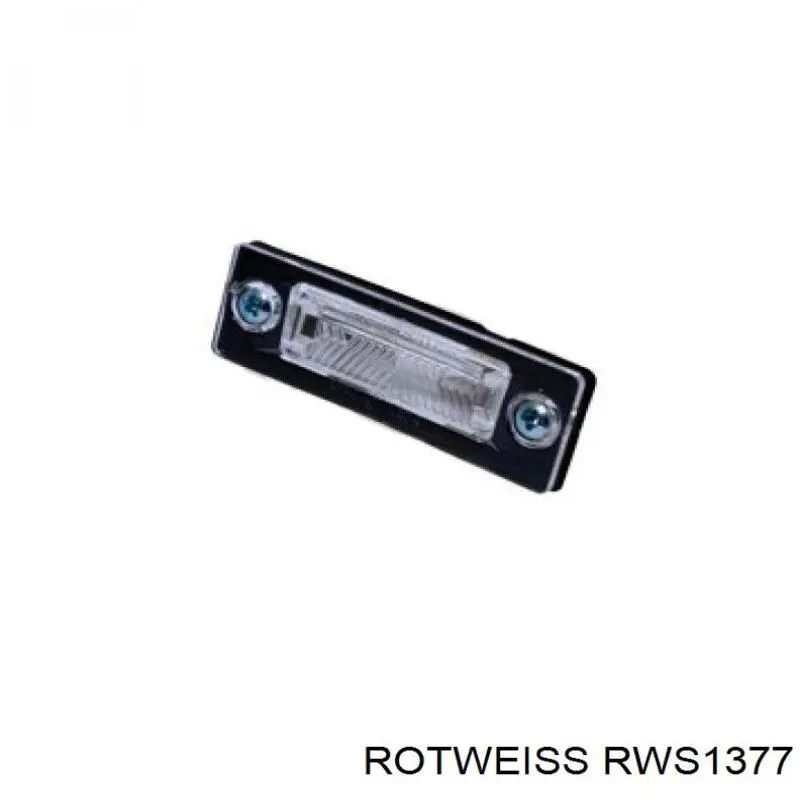 RWS1377 Rotweiss Lanterna da luz de fundo de matrícula traseira