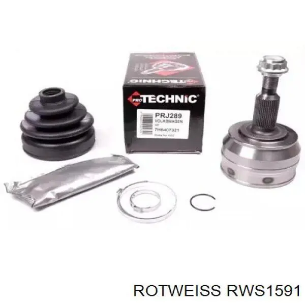 RWS1591 Rotweiss Rolamento suspenso da junta universal