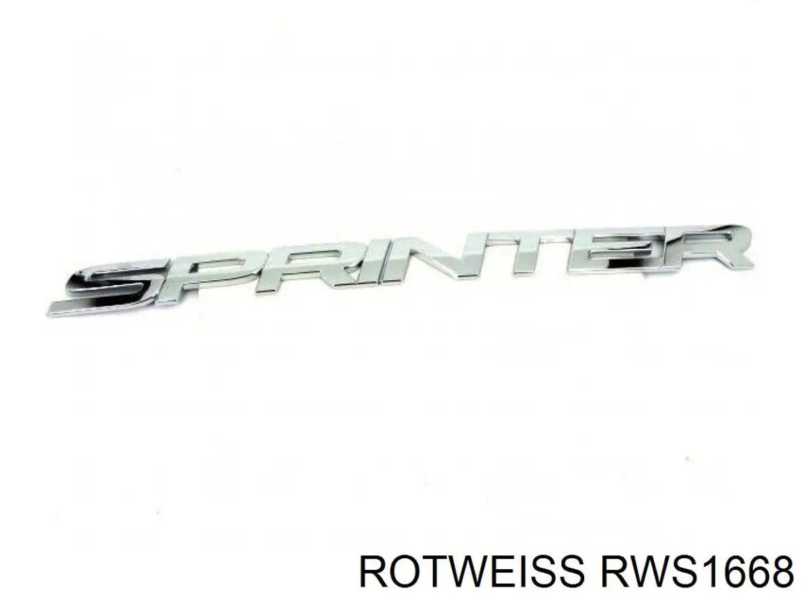 RWS1668 Rotweiss Emblema de grelha do radiador