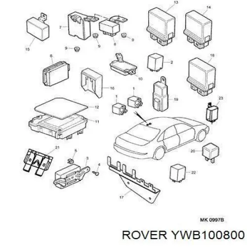 YWB100800 Rover 