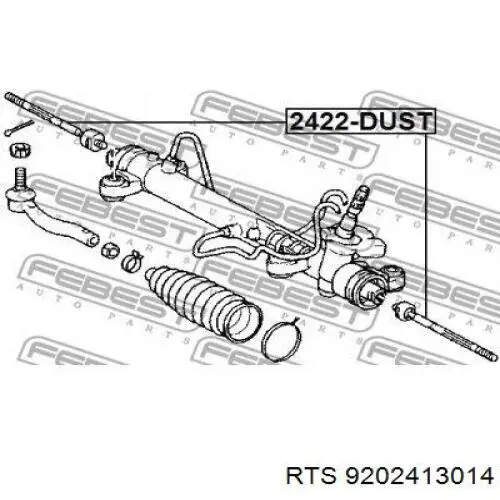 Tração de direção RTS 9202413014 preço, a partir de 18,87 USD