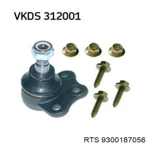 Suporte de esfera inferior RTS 9300187056 preço, a partir de 18,10 USD