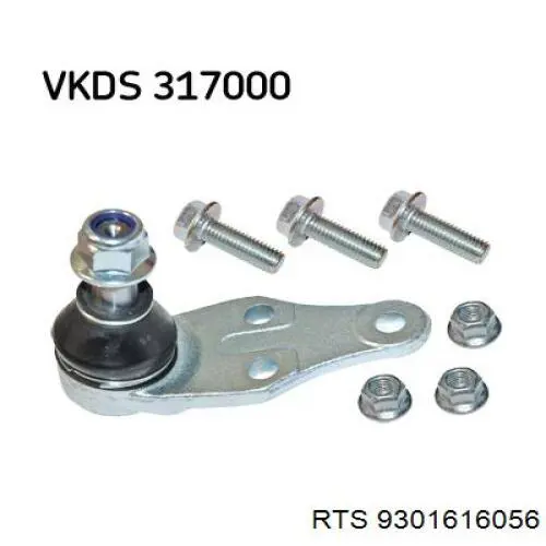 Suporte de esfera inferior RTS 9301616056 preço, a partir de 31,41 USD