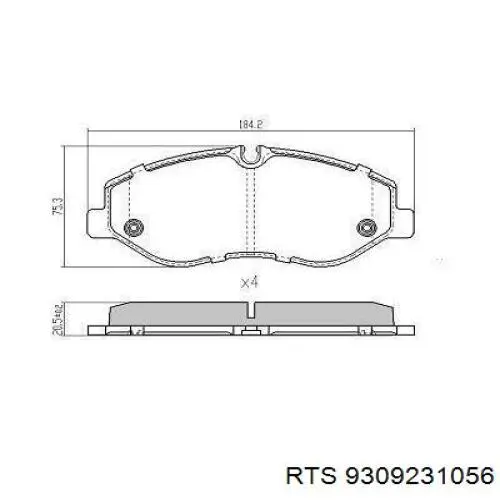 Suporte de esfera inferior RTS 9309231056 preço, a partir de 31,63 USD