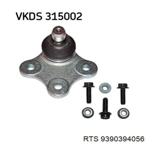 Compre 9390394056 RTS Suporte de esfera inferior
