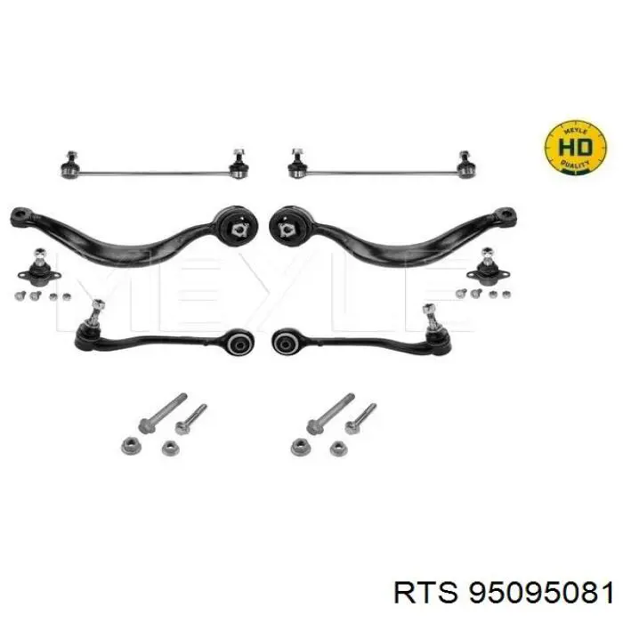 Braço oscilante inferior direito de suspensão dianteira RTS 95095081 preço, a partir de 87,67 USD