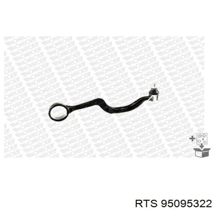 Compre 95095322 RTS Braço oscilante superior esquerdo de suspensão dianteira