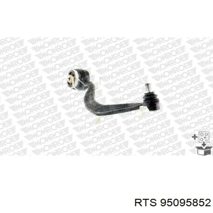 Braço oscilante inferior esquerdo de suspensão dianteira RTS 95095852 preço, a partir de 81,58 USD