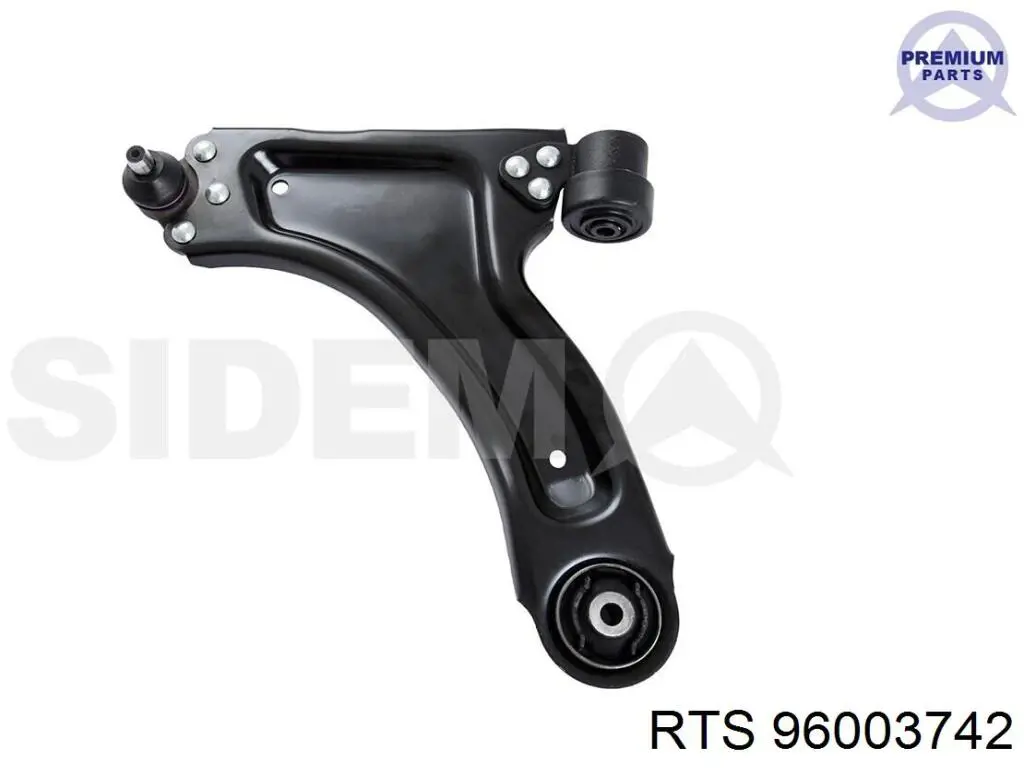 Compre 96003742 RTS Braço oscilante inferior esquerdo de suspensão dianteira