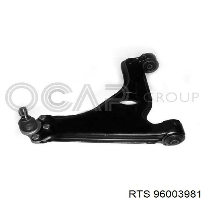 Compre 96003981 RTS Braço oscilante inferior direito de suspensão dianteira