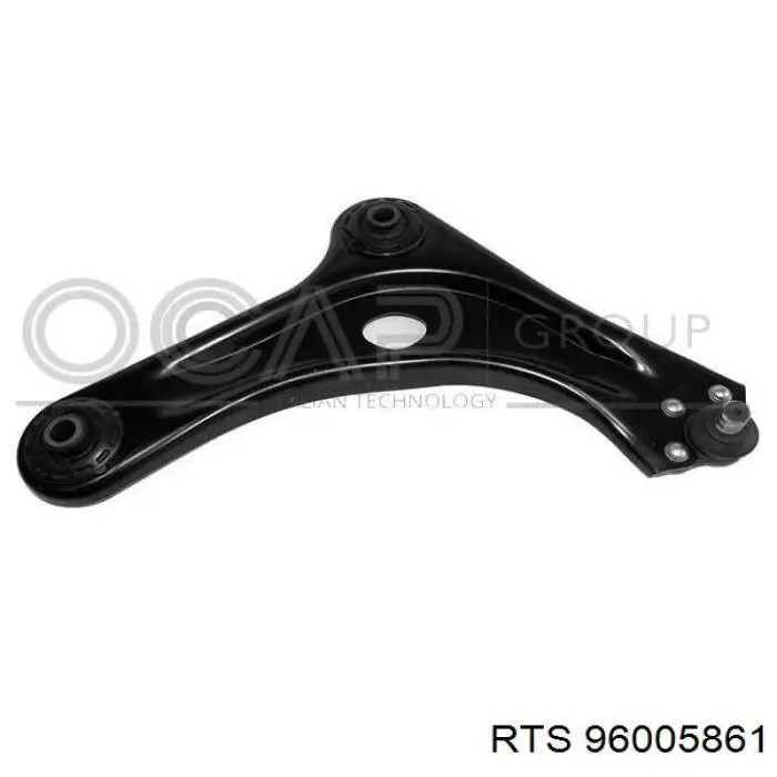 Compre 96005861 RTS Braço oscilante inferior direito de suspensão dianteira