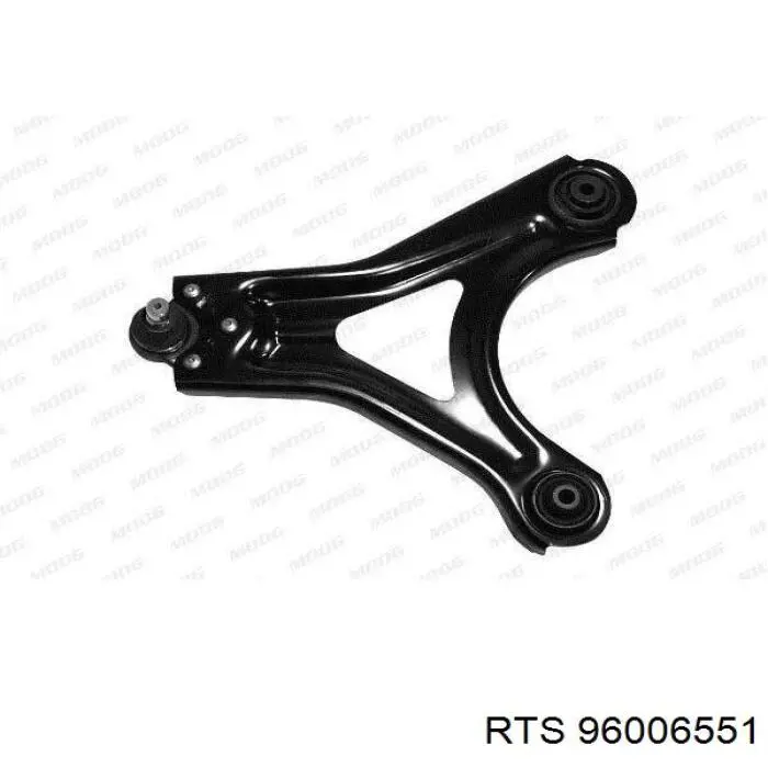 Compre 96006551 RTS Braço oscilante inferior direito de suspensão dianteira