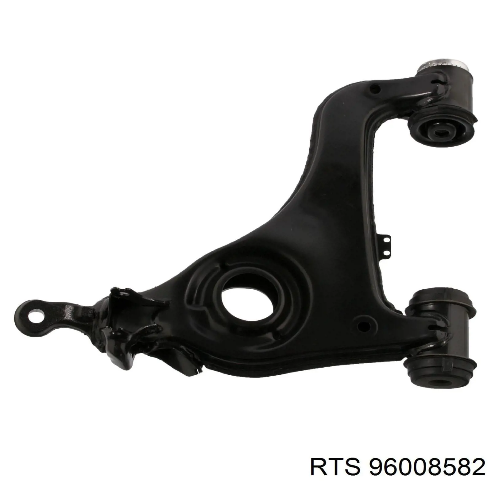Compre 96008582 RTS Braço oscilante inferior esquerdo de suspensão dianteira