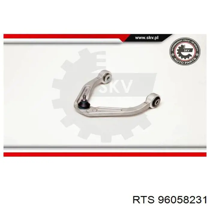 Compre 96058231 RTS Braço oscilante superior direito de suspensão dianteira