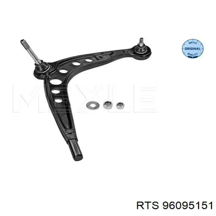 Compre 96095151 RTS Braço oscilante inferior direito de suspensão dianteira