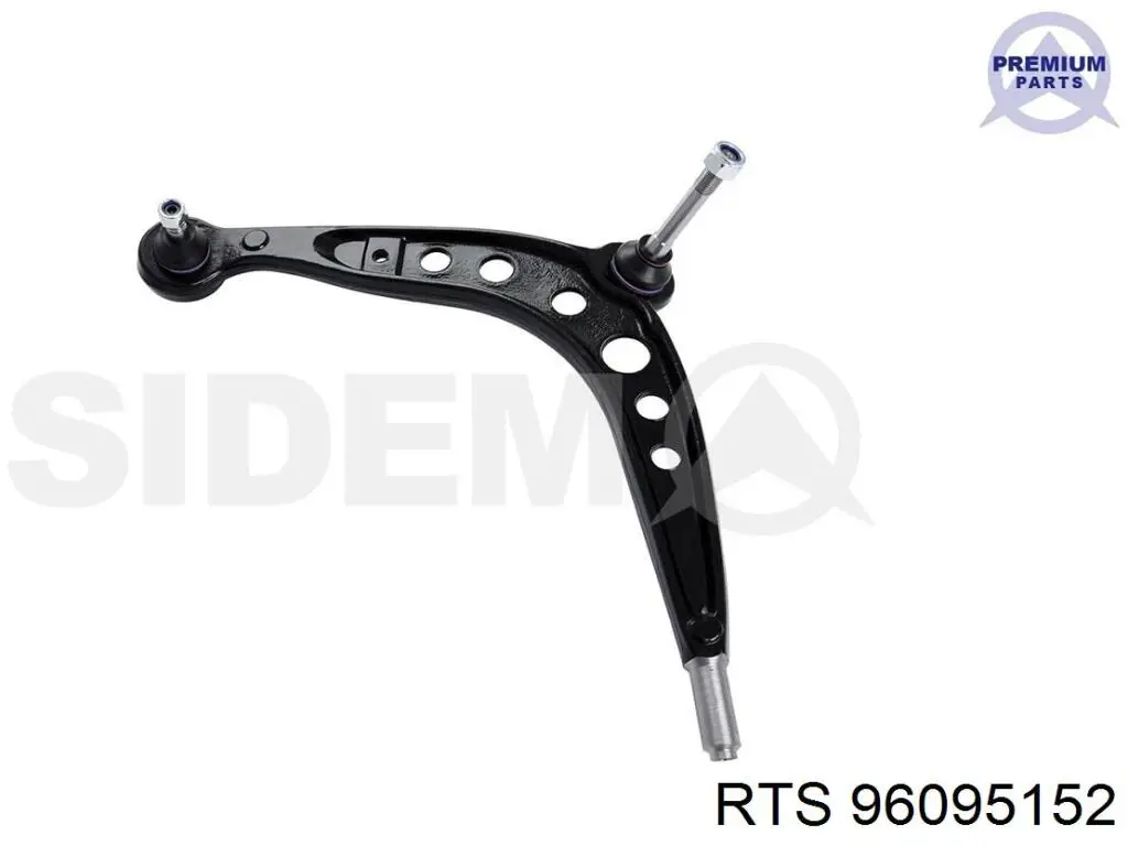 Compre 96095152 RTS Braço oscilante inferior esquerdo de suspensão dianteira