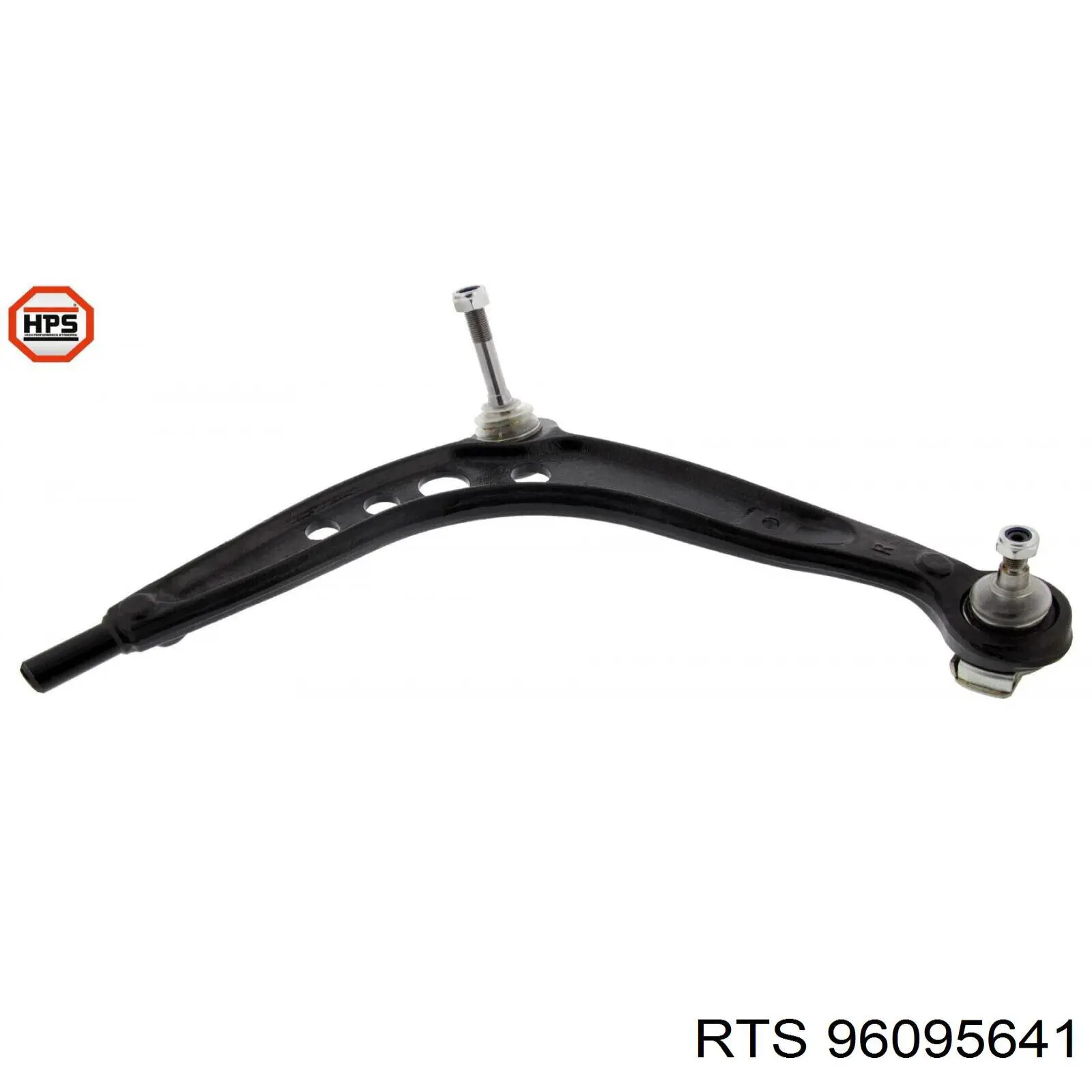 Compre 96095641 RTS Braço oscilante inferior direito de suspensão dianteira