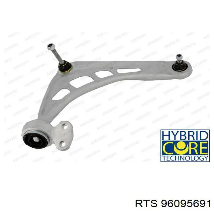 Braço oscilante inferior direito de suspensão dianteira RTS 96095691 preço, a partir de 119,10 USD