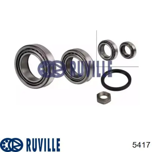 Rolamento de cubo dianteiro Ruville 5417 preço, a partir de 28,14 USD