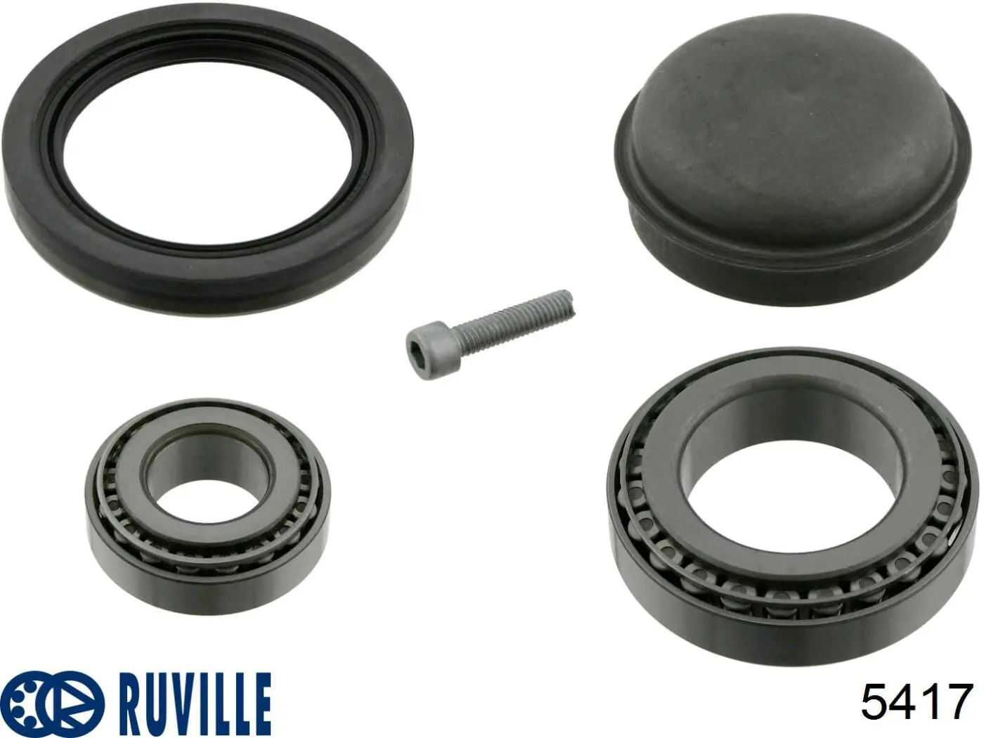 Rolamento de cubo dianteiro 5417 Ruville