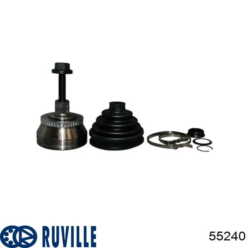 Compre 55240 Ruville Rolo de reguladora de tensão da correia do mecanismo de distribuição de gás