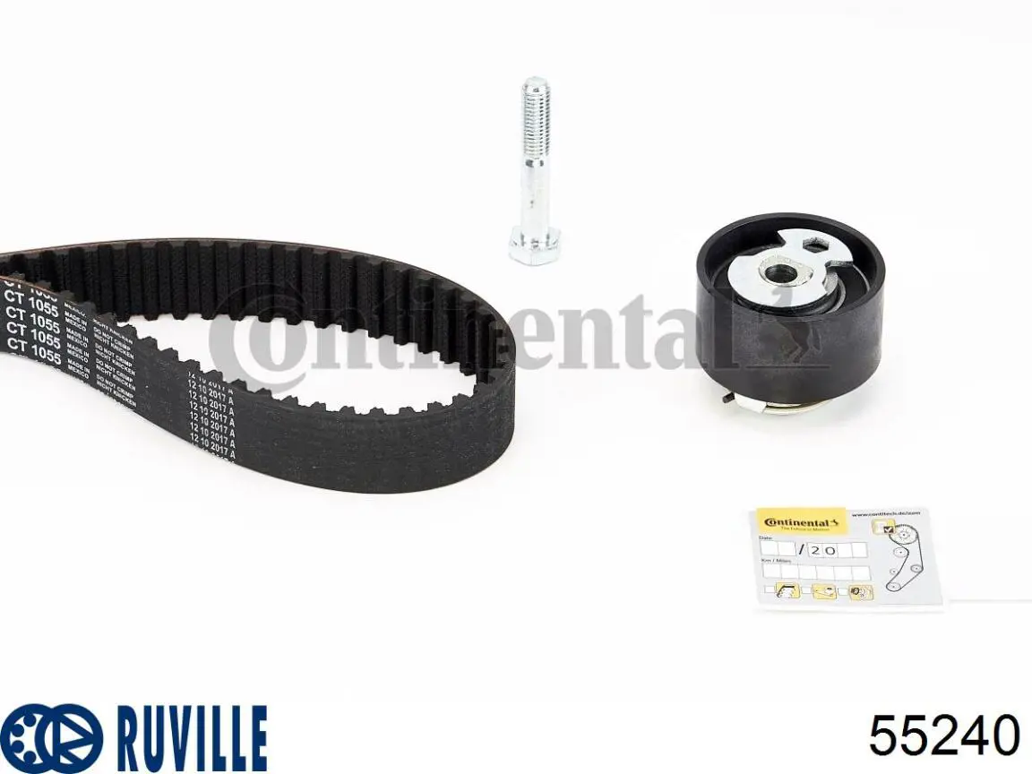 Rolo de reguladora de tensão da correia do mecanismo de distribuição de gás Ruville 55240 preço, a partir de 40,25 USD