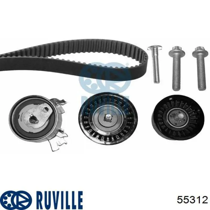 Rolo parasita da correia do mecanismo de distribuição de gás Ruville 55312 preço, a partir de 16,13 USD