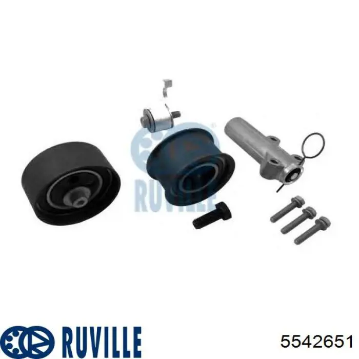 Correia do mecanismo de distribuição de gás, kit 5542651 Ruville