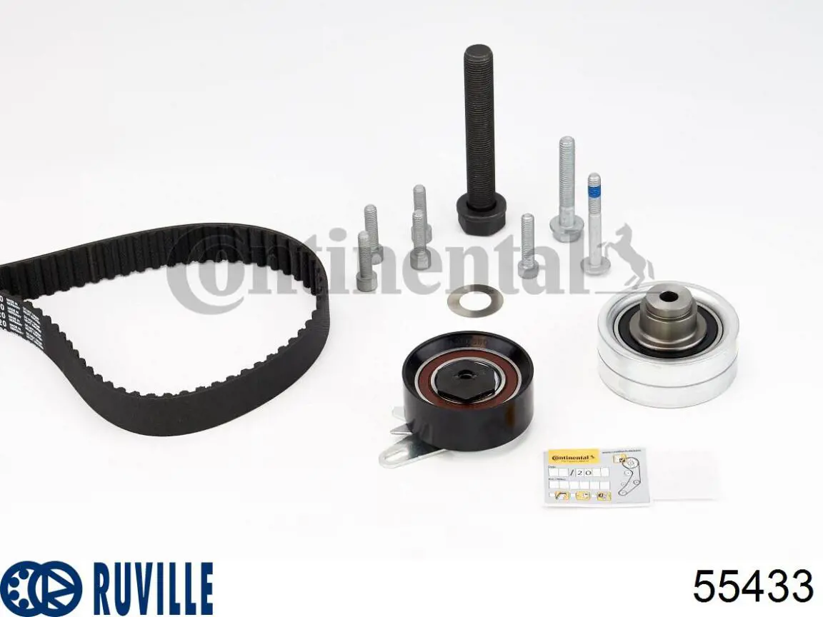 Rolo parasita da correia do mecanismo de distribuição de gás Ruville 55433 preço, a partir de 31,00 USD