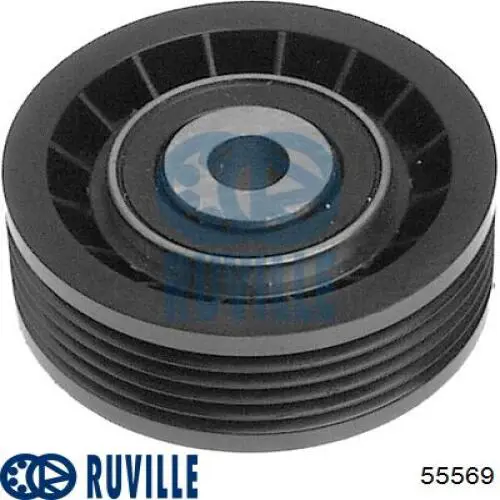55569 Ruville Rolo de reguladora de tensão da correia de transmissão