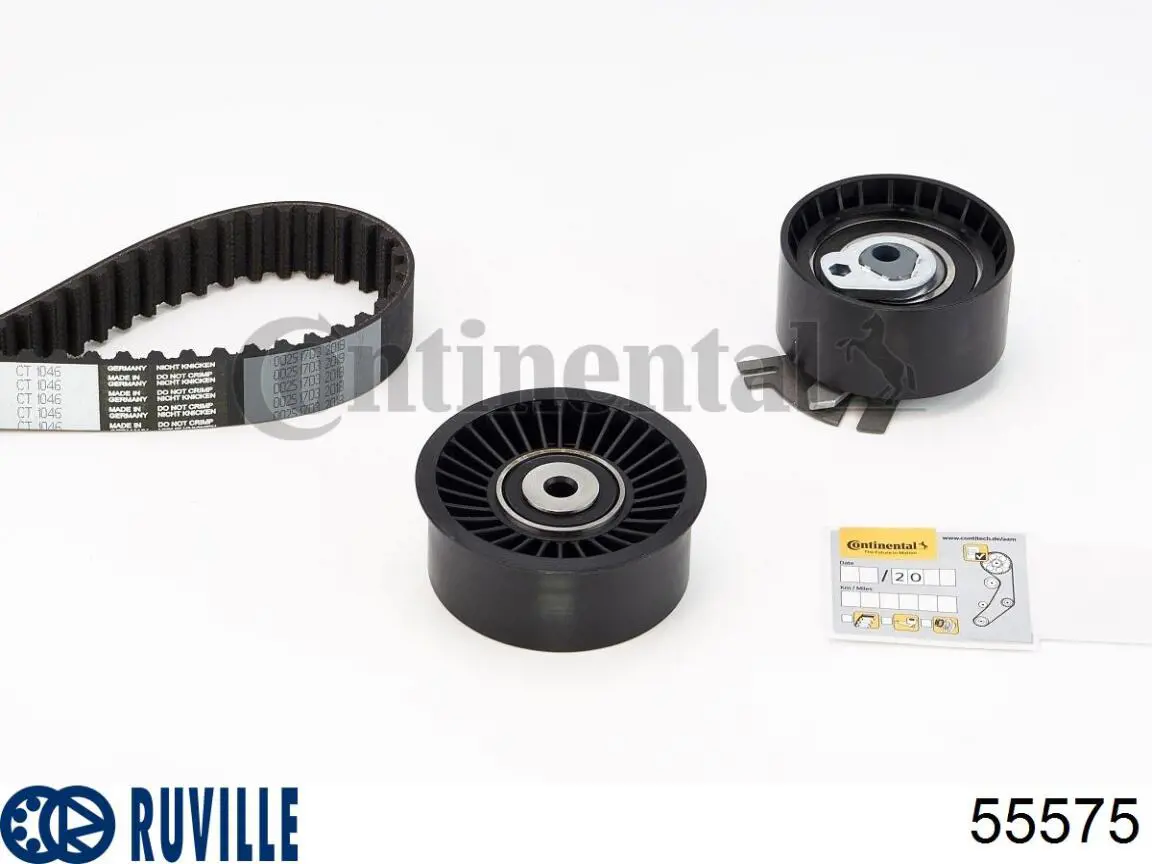 Rolo parasita da correia do mecanismo de distribuição de gás Ruville 55575 preço, a partir de 27,36 USD