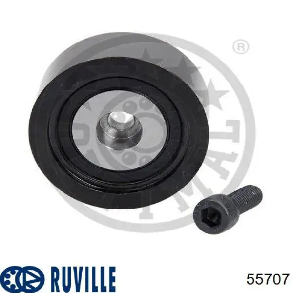 Rolo parasita da correia do mecanismo de distribuição de gás 55707 Ruville
