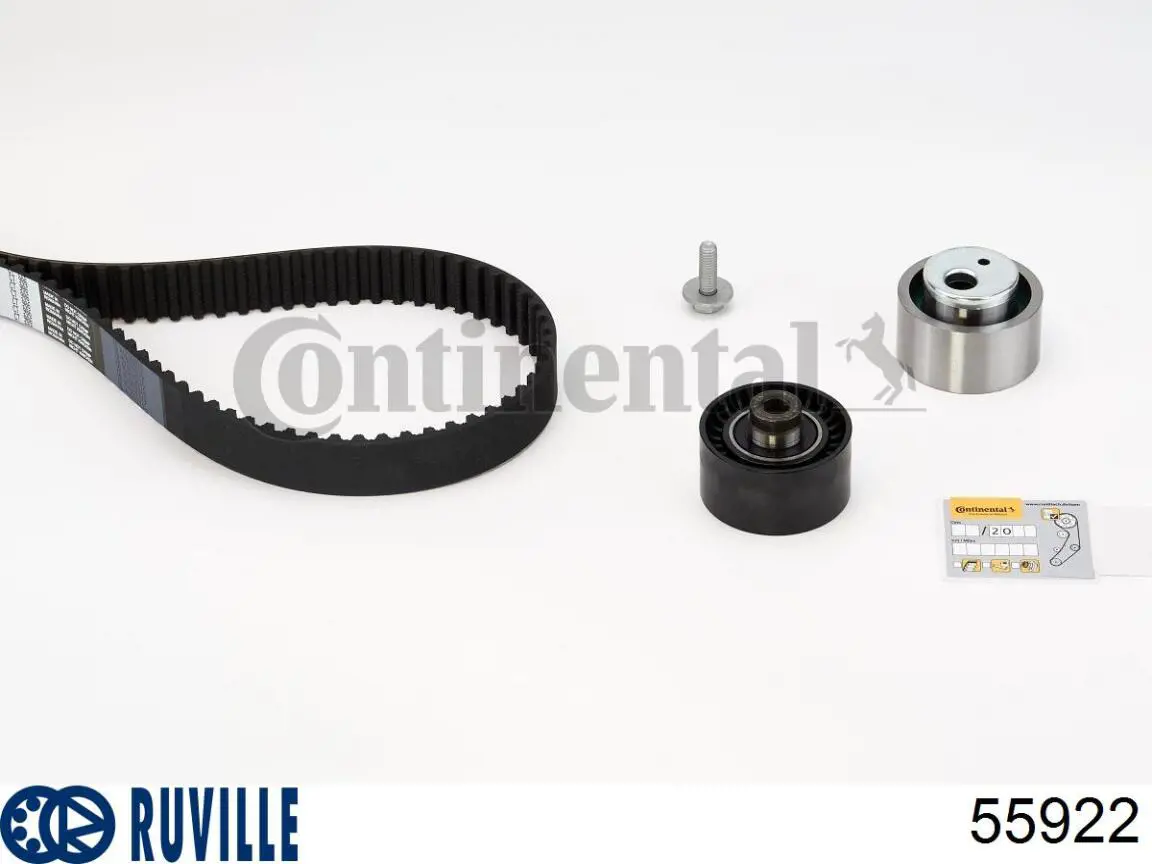 Rolo parasita da correia do mecanismo de distribuição de gás Ruville 55922 preço, a partir de 23,06 USD