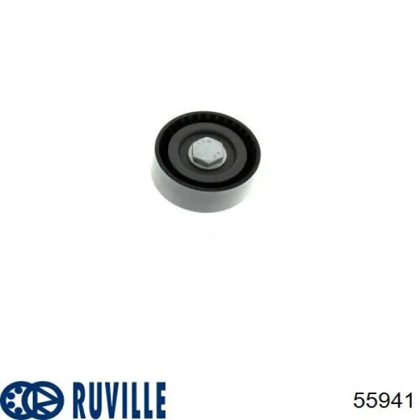 Rolo de reguladora de tensão da correia de transmissão 55941 Ruville