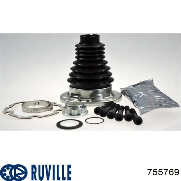 Bota de proteção interna de junta homocinética do semieixo traseiro Ruville 755769 preço, a partir de 17,59 USD