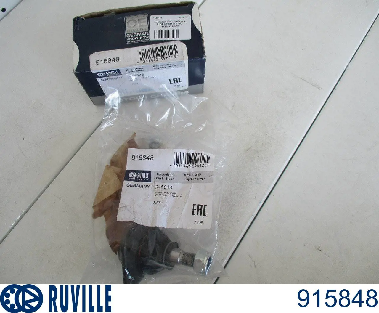 Suporte de esfera inferior Ruville 915848 preço, a partir de 15,07 USD
