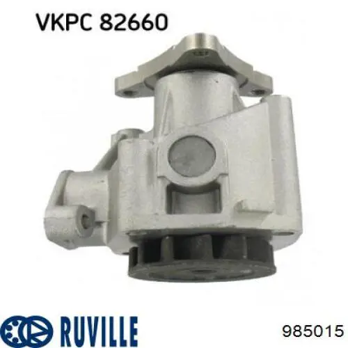 Bloco silencioso dianteiro do braço oscilante superior 985015 Ruville