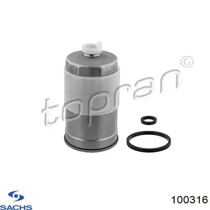 100316 Sachs Amortecedor dianteiro