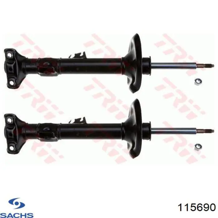 Amortecedor dianteiro direito Sachs 115690 preço, a partir de 146,47 USD